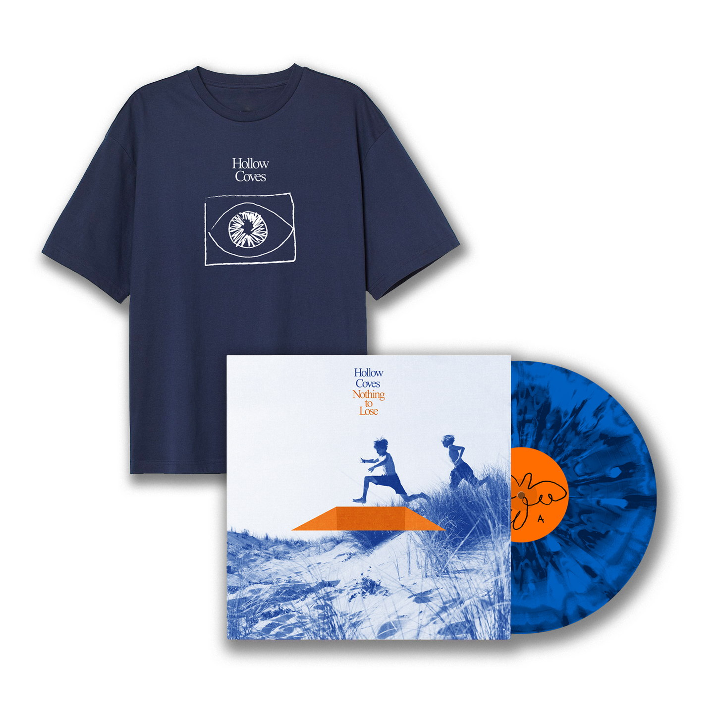 Nothing to Lose Vinyl + Eye Cobalt T-Shirt Bundle